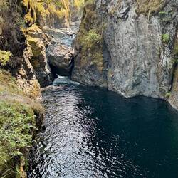 Lower Englishman River Falls