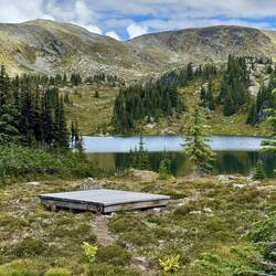 Sheila Lake Camp