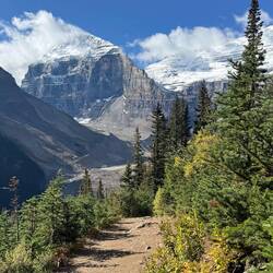 Weiter Richtung Plain of Six Glaciers