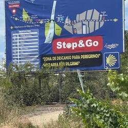 Literally the first billboard I've seen, and it's on a dirt road in the middle of nowhere.