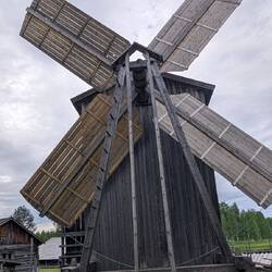 Die alte Windmühle