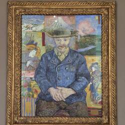 A Van Gogh (Pere Tanguy) in Rodin's collection