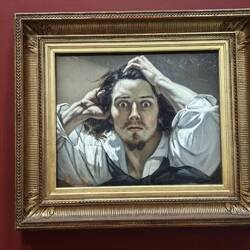 Self portrait Gustave Courbet