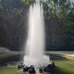 A fountain in the garden at Versailles