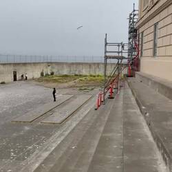 Sportplatz des Gefängnisses