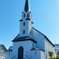 Frikirkjan Church, also known as the Free Church