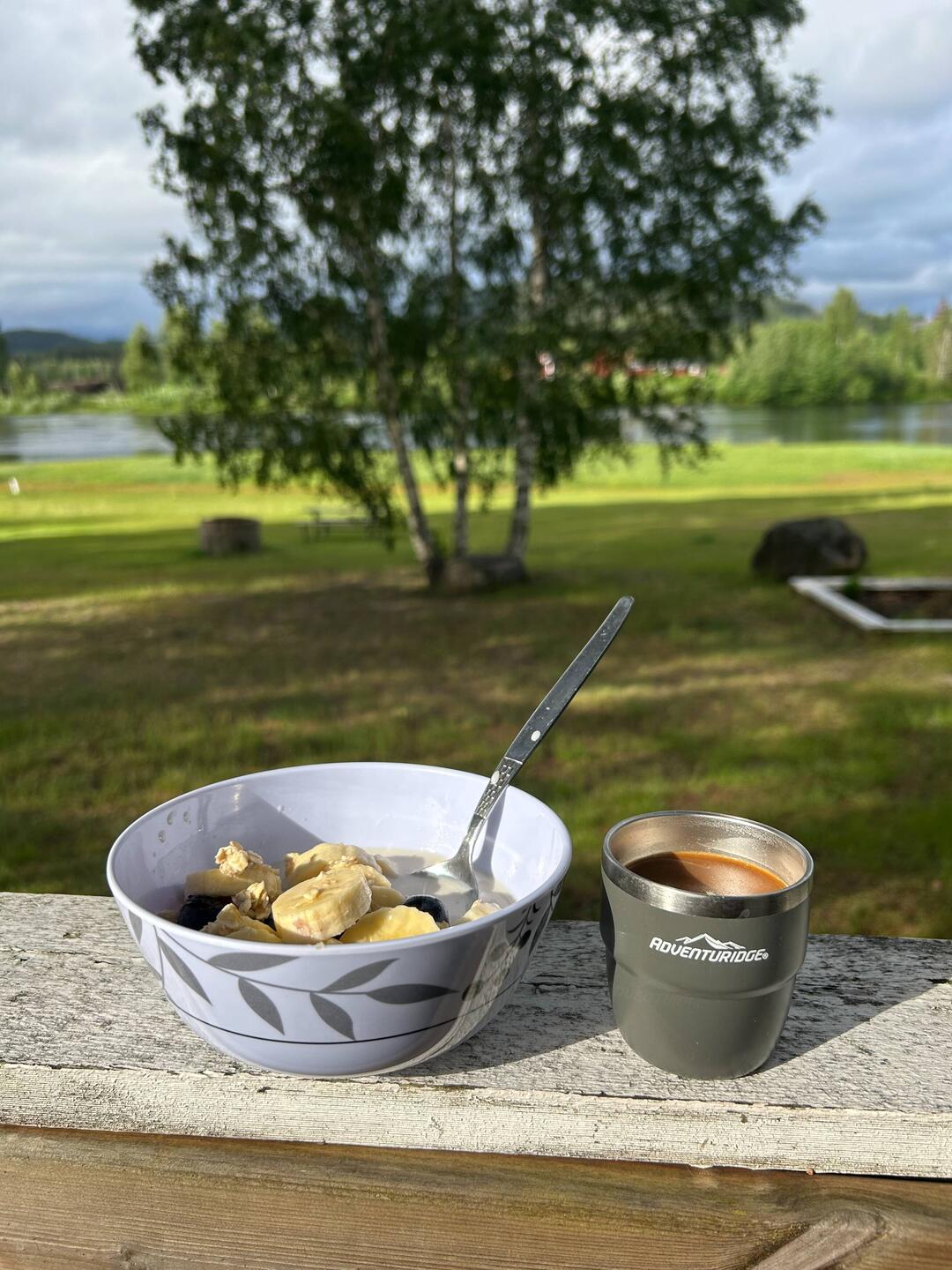 Müsli am Morgen