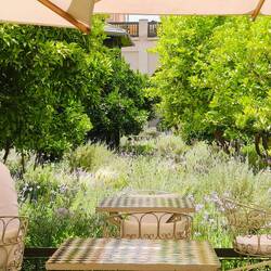 Secret garden restored Riad