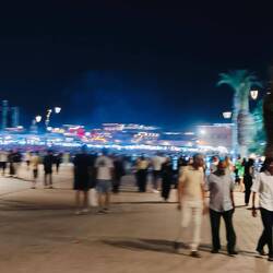 El fna market at night