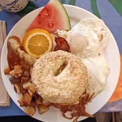 Das erste grosse, canadische Frühstück