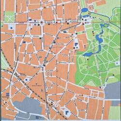 Stadtplan mit den wichtigsten Sehenswürdigkeiten