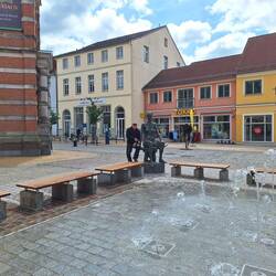 Ein neuer Brunnen wurde für das 800-jährige Stadtjubiläum im Jahr 2026 eingeweiht