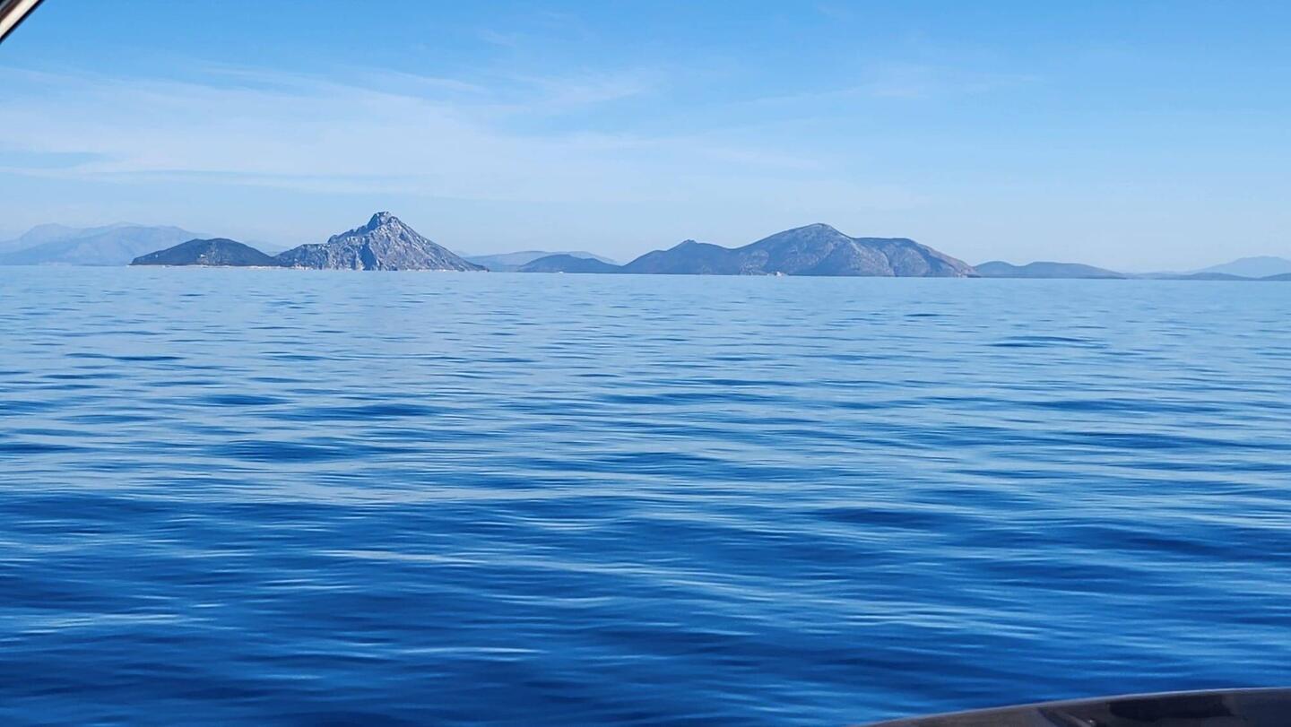 Einsam auf dem Meer