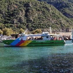 Bootstour an die rosa Granitküste