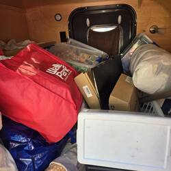 Looks the same way in side the camper.