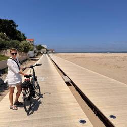 am Montag haben wir den Strand fast für uns alleine