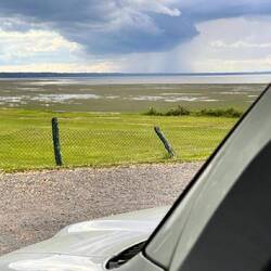 Parkplatz direkt am Lorenzstrom