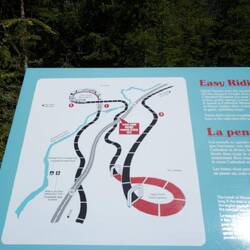 Spiral tunnels: de trein daalt langzaam in hoogte door 2 ondergrondse lussen te maken