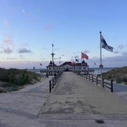 Die Seebrücke in Ahlbeck.