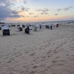 Strandkörbe: Typisch für die Ostsee.