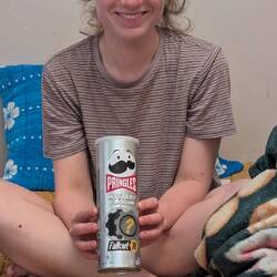 Pringles gefunden (war Cheese 🧀 und nur Laura war begeistert)