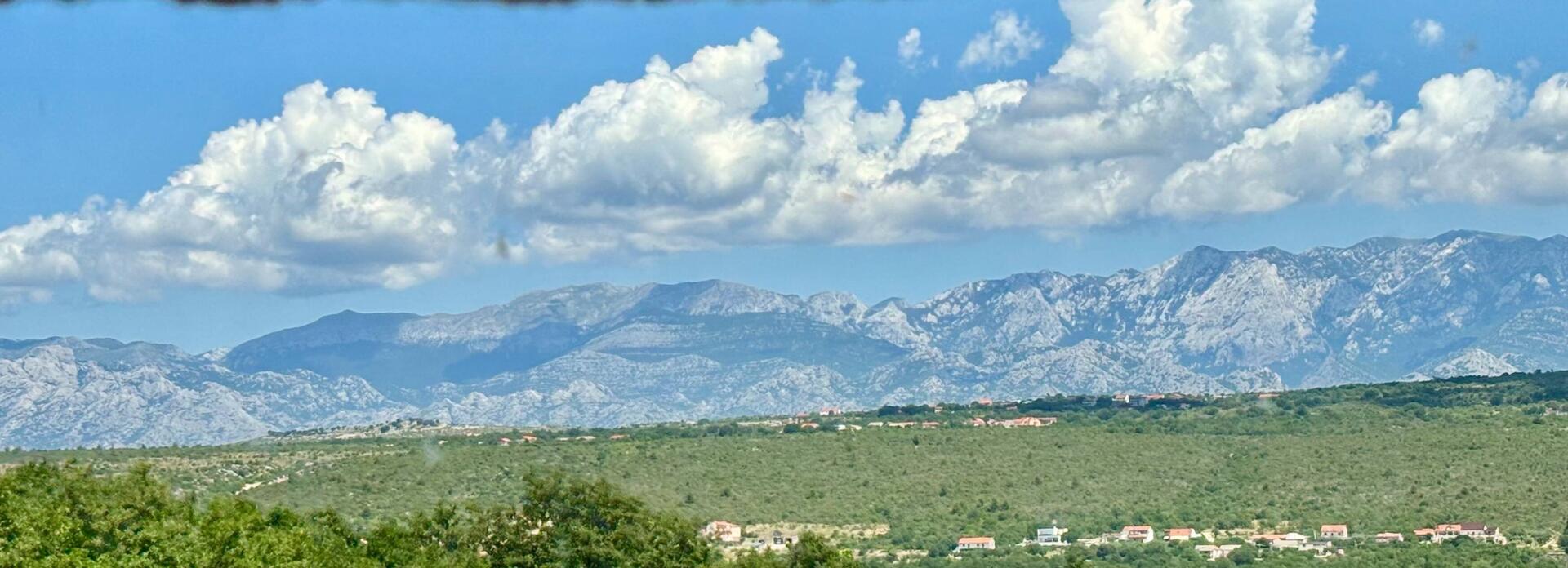 Velebit-Gebirge im Hinterland von Zadar