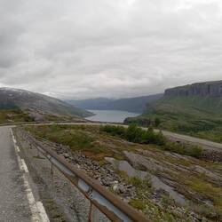 Passstraße nach Melfjordbotn...