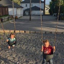 At the local park