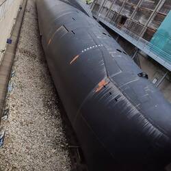 Das erste französische Atom-U-Boot „Le Redoutable“
