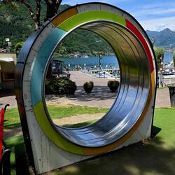 A park on Lake Iseo - don't miss the video at the end of this post 😉😆.