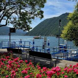 Cycling the shoreline of Lake Iseo
