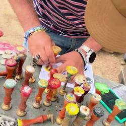 Wax stamps