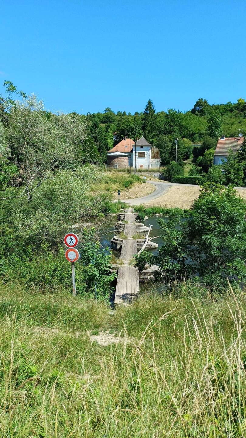 ein Überbleibsel von der Maginot-Linie