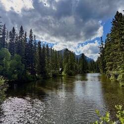 Men zegt in de Rocky Mountains; als het regent wacht 20 min en je krijgt een ander weer situatie