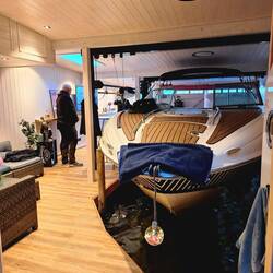 Im Bootshaus von D. & K. W.