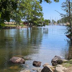 Kanal Richtung Meer