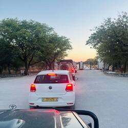 Ausfahrt 07:25 aus dem Gate