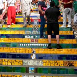 Geschaffen von dem Künstler Selaron als Hommage an Rio