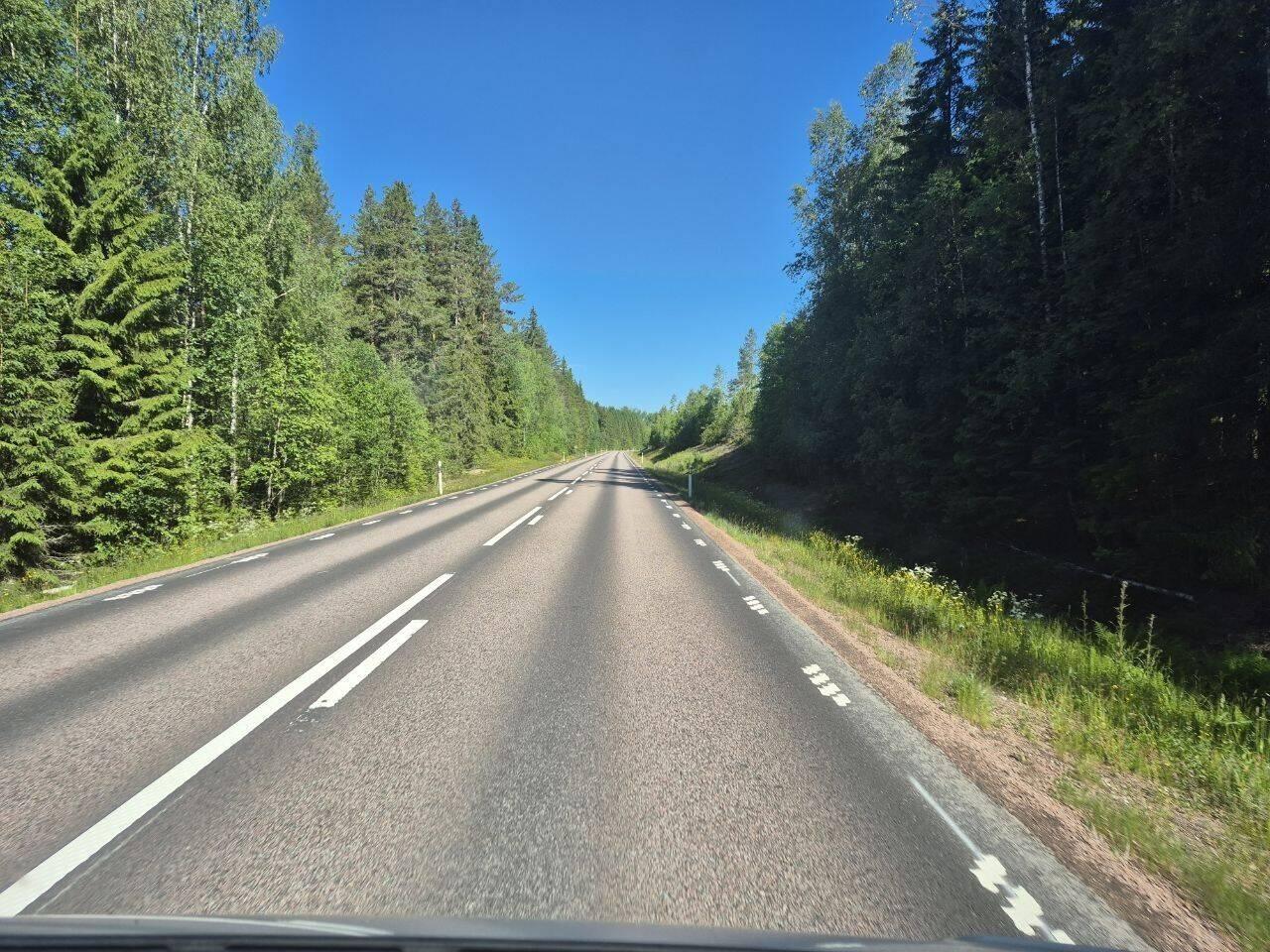 Wir fahren wieder immer Richtung Norden.