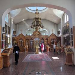 Innenansicht der Kirche