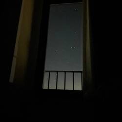 Blick vom Bett aus...