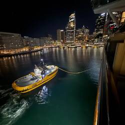 Docking at Circular Quay