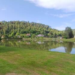 am wunderschönen See bei Walscheid