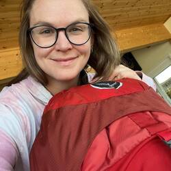 Rucksack ist wieder dabei!