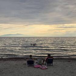 Abendstimmung in Fourka