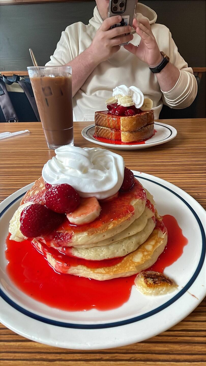 Unser super leckeres Frühstück bei IHOP