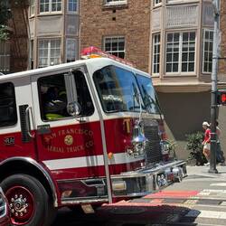 Feuerwehrauto San Francisco Fire Department