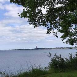 Blick auf Laboe