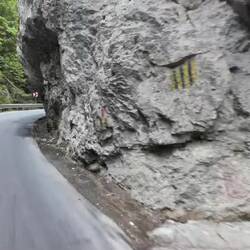 Durch die Bicaz Schlucht