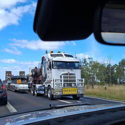 Large loads on the road
